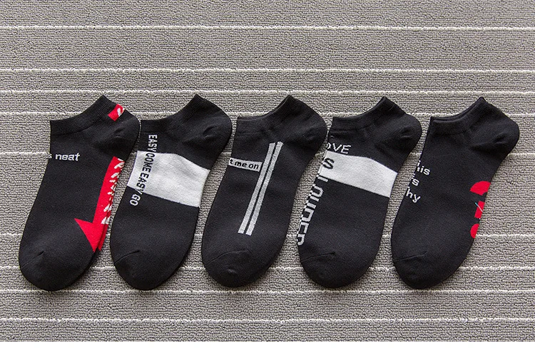 Модные Повседневные персонализированные черно-белые носки с принтом серия Весна-лето японские мужские хлопковые носки впитывающие пот дышащие комфортные