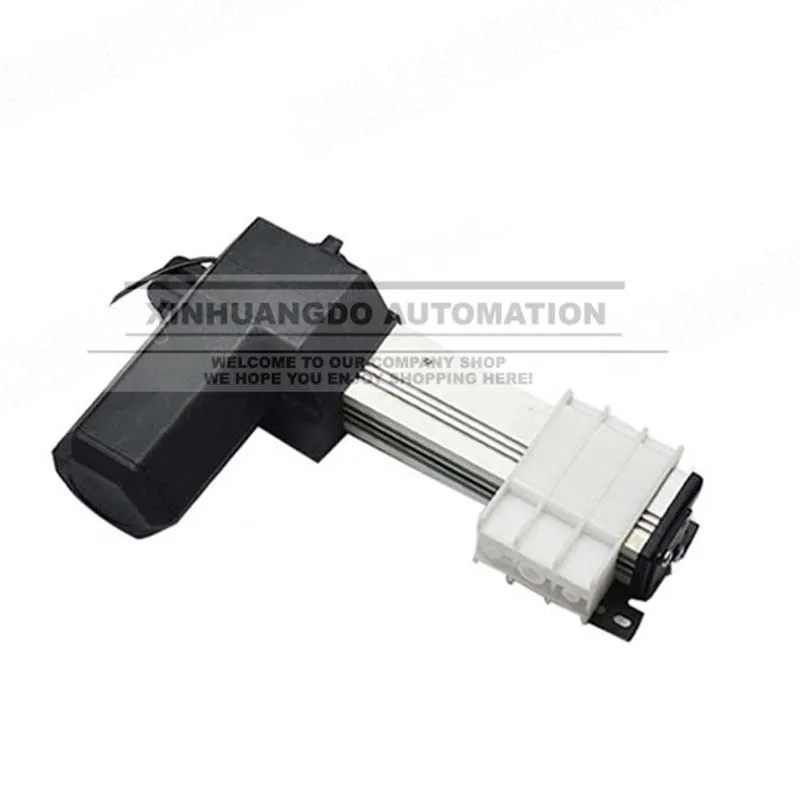 100 мм 2 дюйма ход DC12V/24 V 20 мм/сек. Heavy Duty пуш-ап 150 кг, телевизора с привод линейного перемещения с Проводная рукоятка управления