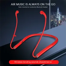 BT 5,0 беспроводные Bluetooth наушники Спортивная Шейная гарнитура шумоподавление беспроводные наушники стерео гарнитура Fone De Ouvido 50SEP16