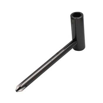 

Hex Guitar Adjustment Wrench Metal Truss Rod Tools Compatible for Taylor Guitar (Black)