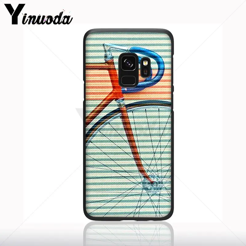Hidup Ini Menyukai Naik Sepeda Sepeda Anjing Hitam Cell Phone Case untuk Samsung Galaxy S10plus S9 S8plus S10e A50 A70 a10 Ponsel