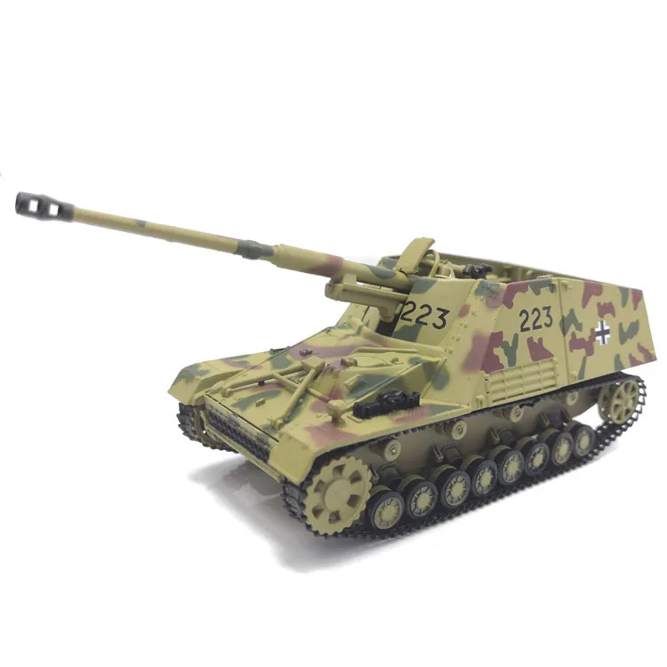 

[New Products] 1: 72 Camouflage Color Germany Convertible Self-Propelled Gun Rhino Alloy Model Military Model