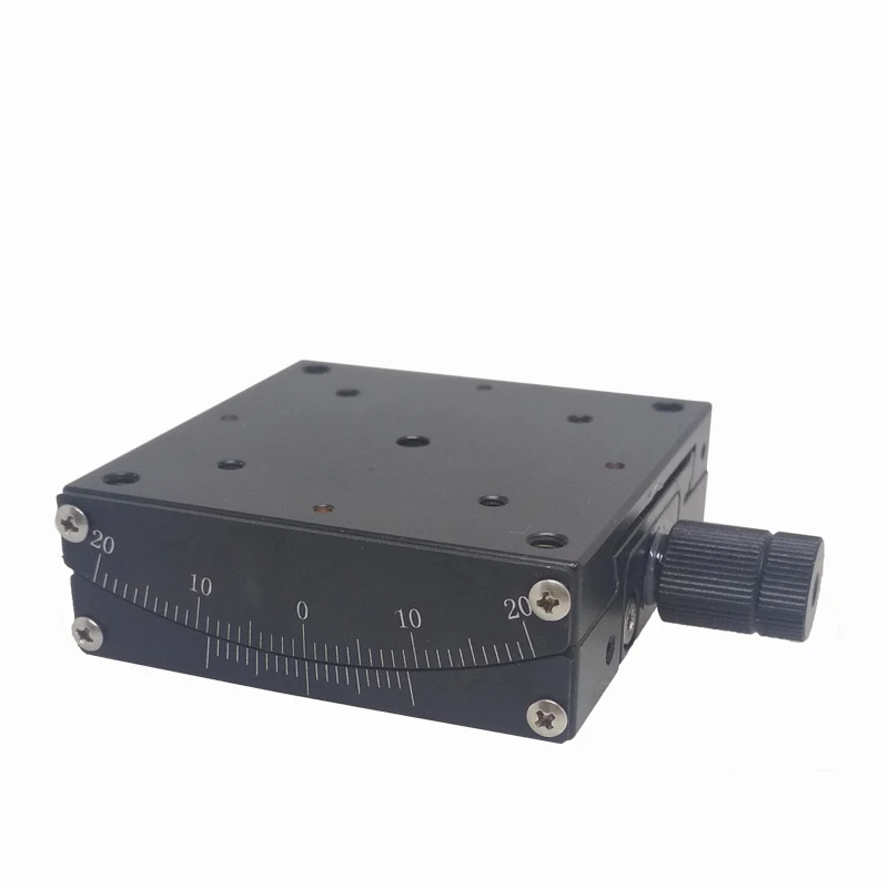 

PDV PT-SD4025 Manual Displacement Platform Manual Angle Platform Angle Adjusting Platform Inclining Platform Worm and Worm