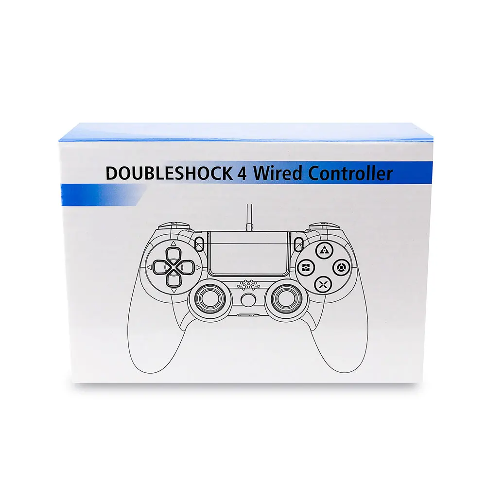 Проводной геймпад для Playstation sony PS4 контроллер Джойстик контроллер для DualShock Вибрационный джойстик для Play Station 4