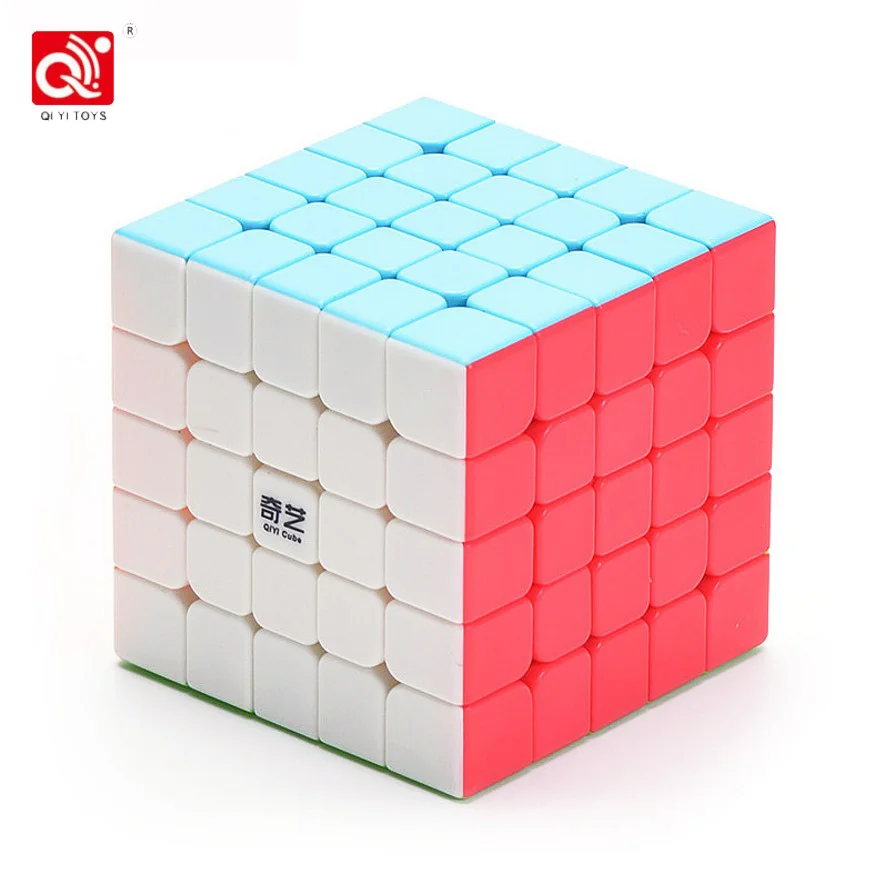 Droxma QiYi Qi Zheng S 5x5 волшебный куб головоломка скоростной куб игрушки волшебный куб без наклеек 5x5x5 головоломка