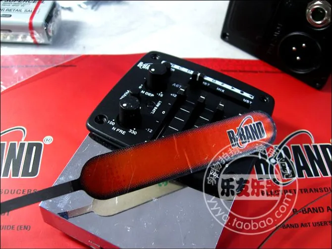 New+ Factory+ Finland Original B BAND A6T Acoustic Guitar pickup B Band A6TX acoustic pickup 4-band built-in tuner A6T EQ