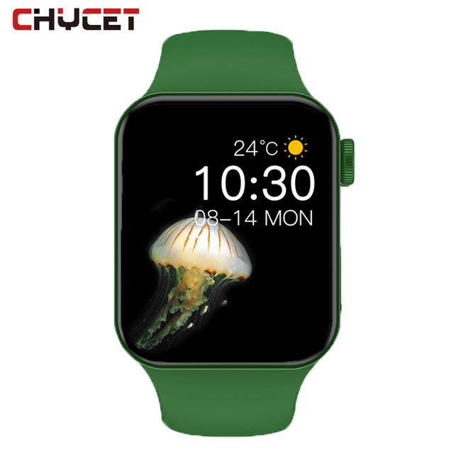 IWO Series 7 Smartwatch Smart Watch Body Temperature 44 MM Sport Smart Watches Men Women Gift For Android IOS + Box