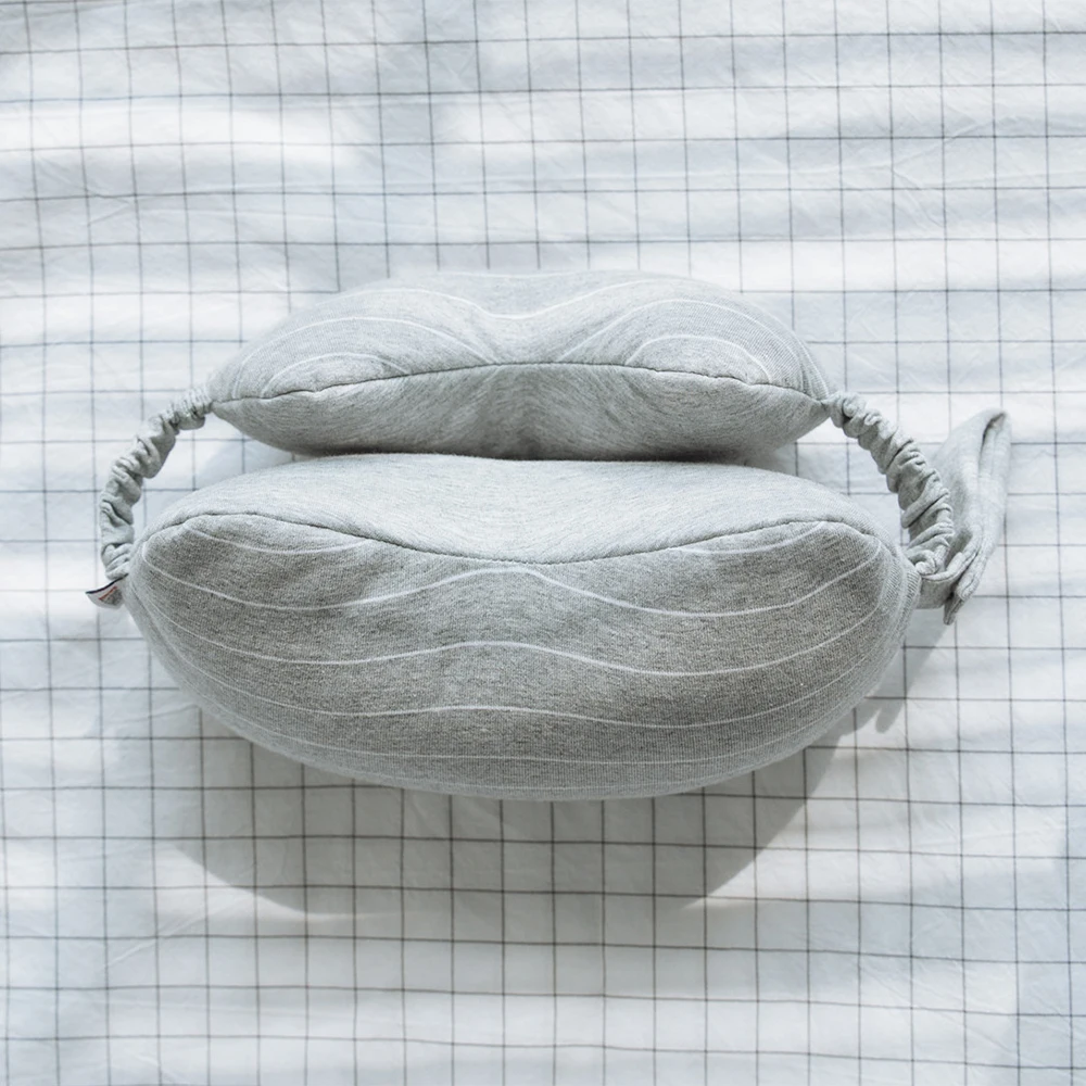 Портативная декоративная u-образная Подушка, многофункциональная, 2 в 1, маска для глаз, подушка для шеи, удобная подушка для дома, самолета, офиса, подушки для сна