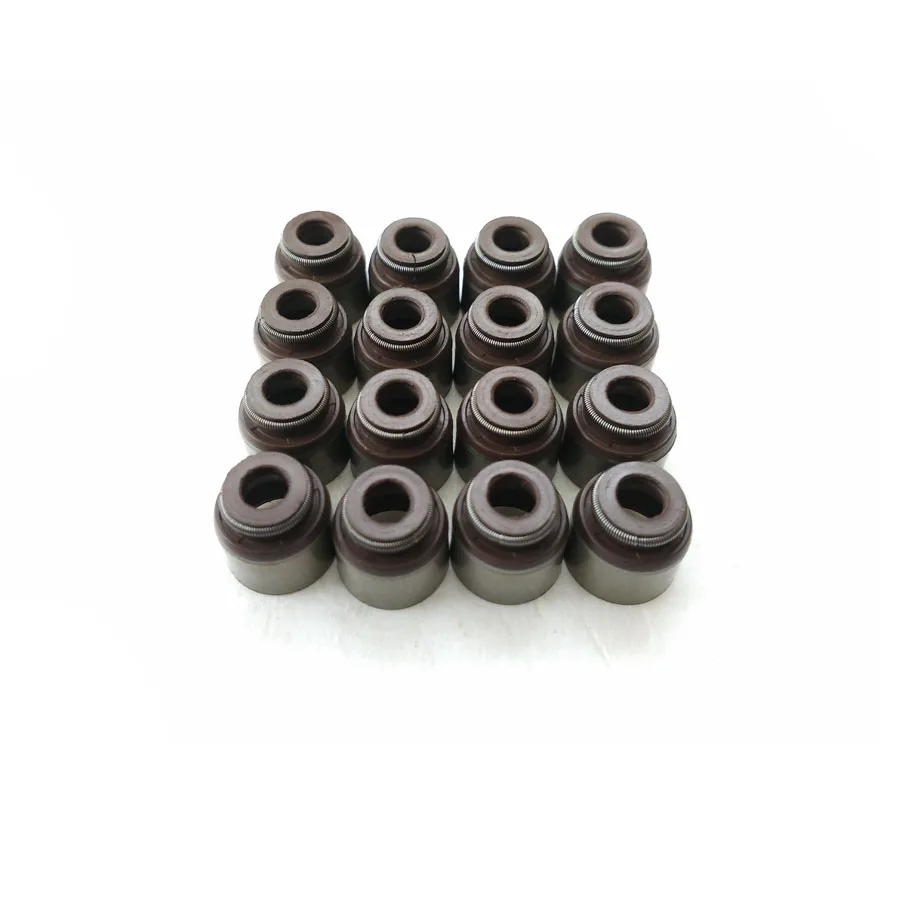 Valve Stem Oil Seal Engine Rebuild Kits Engine Parts Gasket 13207-ED000 16pcs For NISSAN MICRA III (K12) 160 SR HR16DE