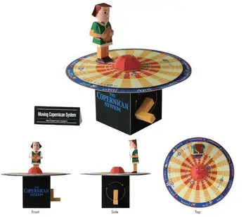 

Earth Movement and Heavenly Movement 3D Paper Model DIY Paper-cut Creative Children Educational Toys Three-dimensional Model