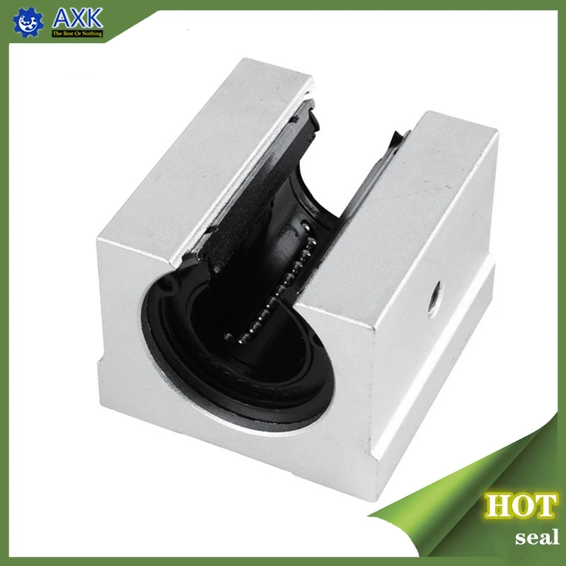 

4pcs/lot Free shipping SBR20UU 20mm Linear Ball Bearing Block CNC Router for SBR20 liear rail
