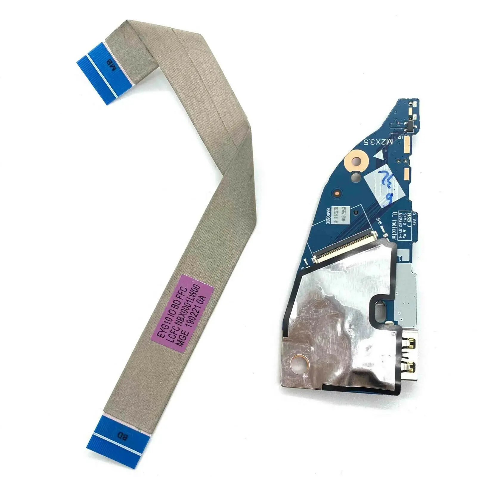 Новая плата с кабельным выключателем питания USB-плата для Lenovo YOGA 530-14IKB SD-карта NS-B601