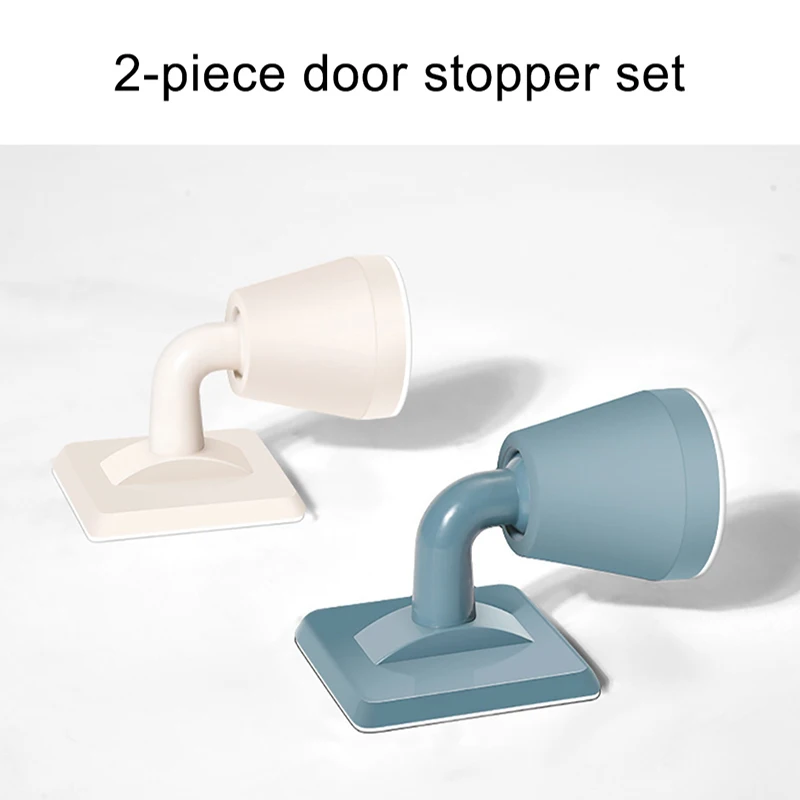Non-punch Silicone Mute Door Stopper Handle Silencer Wall Protectors Anti-bump Door Holder Gear Gate Resistance Stop door stopper silicone door stopper door stopper bumpers silicone rubber bumpers