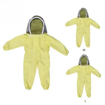 

M/L Professional Child Anti Bee Protective Jumpsuit Kids Breathable Beekeeping Clothing Beekeeping Supplies TB Sale