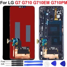 For LG G7 LCD Display Touch Screen with Frame Digitizer Assembly Replacement For LG G7 Display G710 G710EM G710PM LCD Screen цена For LG G7 LCD Display Touch Screen with Frame Digitizer Assembly Replacement For LG G7 Display G710 G710EM G710PM LCD Screen цены онлайн