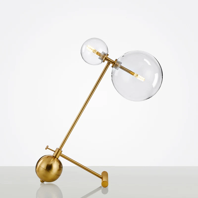 

Simple Modern Creative Art Desk Lights European Style Bedroom Beside Sample Room Study Room LED Lighting Living Room Table Lamps