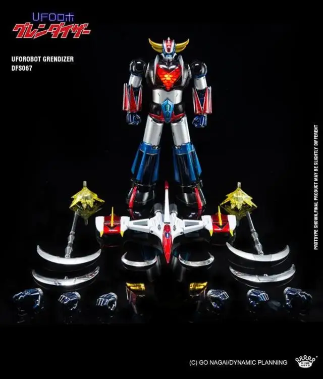 1/9 King Arts Diecast фигурка DFS067 Uforobot Grendizer 25 см стандартная версия