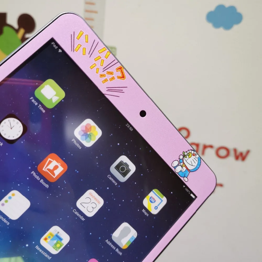 Для Apple, IPad,, 9,7, Ipad 234, мультяшная детская пленка из закаленного стекла, защита экрана планшета для Ipad 5, 6, Air, 1, 2, чехол+ ручка