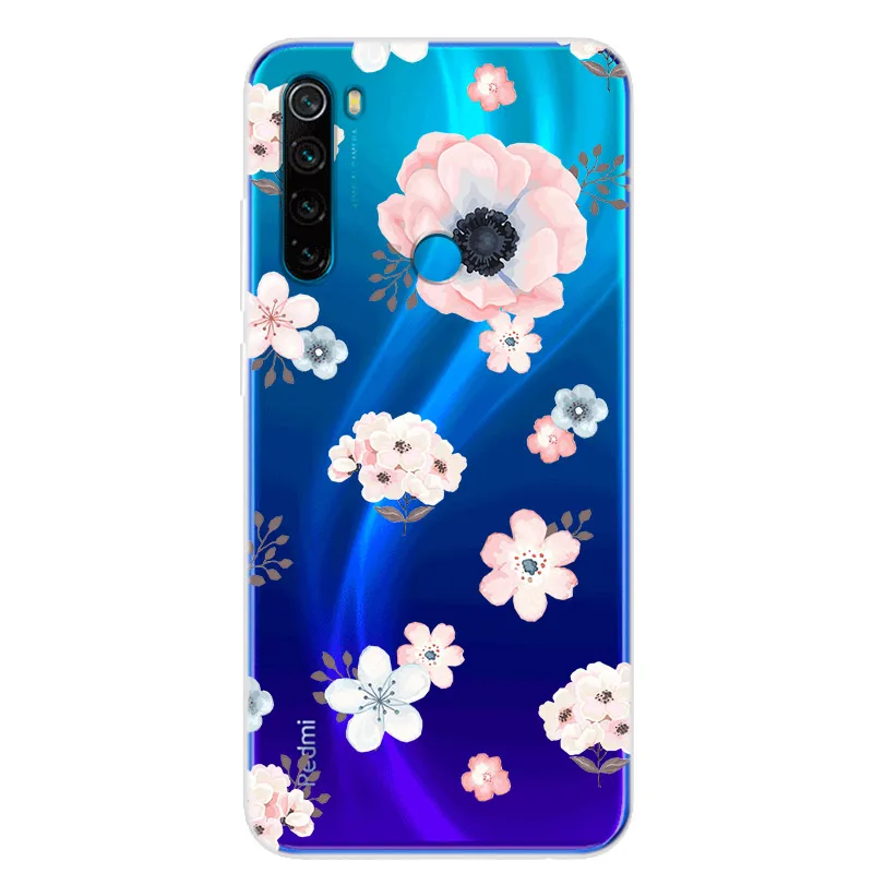 xiaomi leather case case For Xiaomi Redmi Note 8T Case clear Transparent Soft TPU Back Cover For Xiomi Redmi Note 8 Silicon Phone Cases Note8 8 Pro 8 t best phone cases for xiaomi Cases For Xiaomi