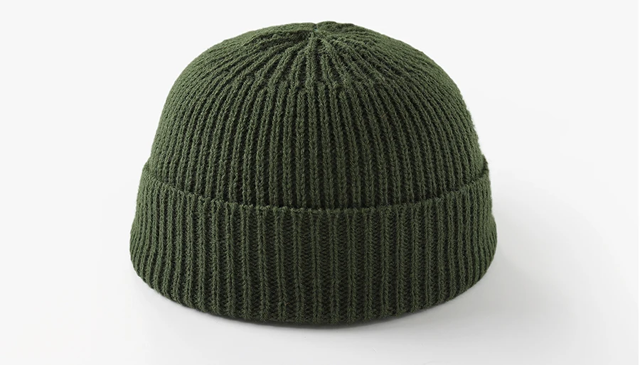 Зимняя вязаная короткая шапка унисекс с дыней, мужская и женская шапка, шапка в стиле хип-хоп для взрослых, теплая шерстяная вязаная эластичная Лыжная шапка, 6 цветов