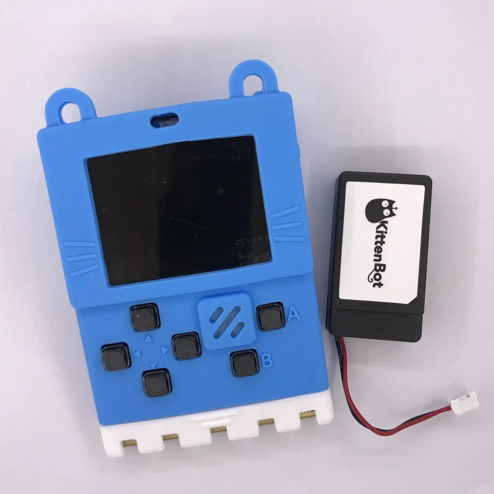 Kittenbot Meowbit содержит аккумулятор и USB кабель поддержка Makecode Arcade Python
