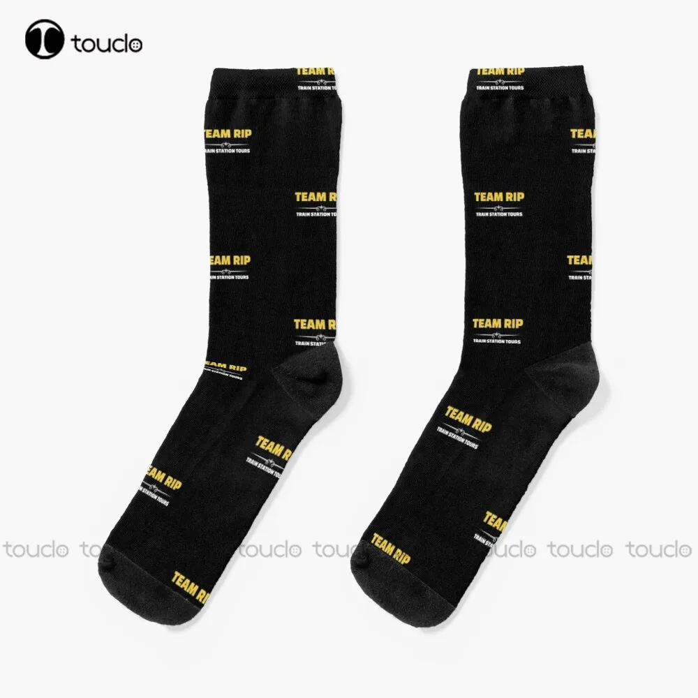 

Team Rip Train Station Tours Yellowstone' Socks Funny Socks For Men Thanksgiving Christmas New Year Gift Hd High Quality Custom