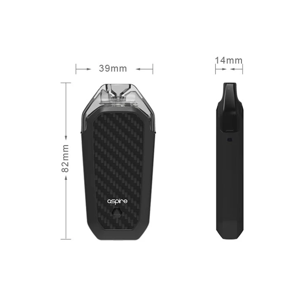 Aspire AVP AIO Kit 700 мАч встроенный аккумулятор Vape 2 мл емкость Pod 1.2ohm нихромовая катушка