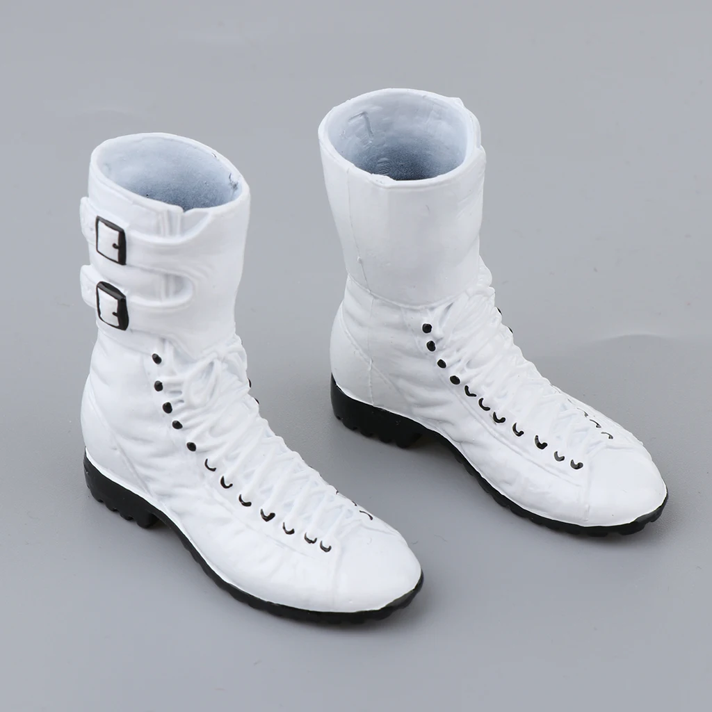 MagiDeal 1:6 Scale Military Combat Boots Male Shoes for 12inch Soldier Action Figure Doll Body Toy Accessories