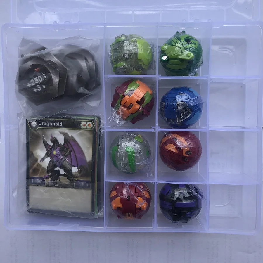 Игрушка коробка для хранения совместим с Bakuganes куклы мини-контейнер игрушек и