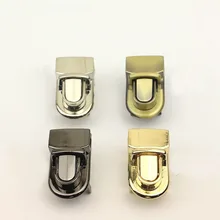 

2pcs Metal Durable Buckle Tongue Lock Push Lock For DIY Handbag Bag Purse Luggage Hardware Closure Bag Parts Accessories