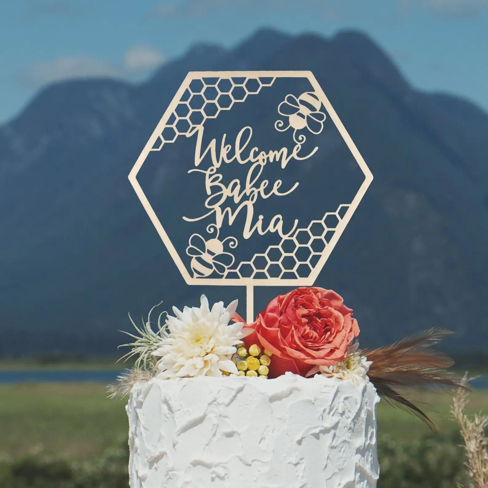 Willkommen babee kuchen topper, Baby dusche kuchen topper, Willkommen ...