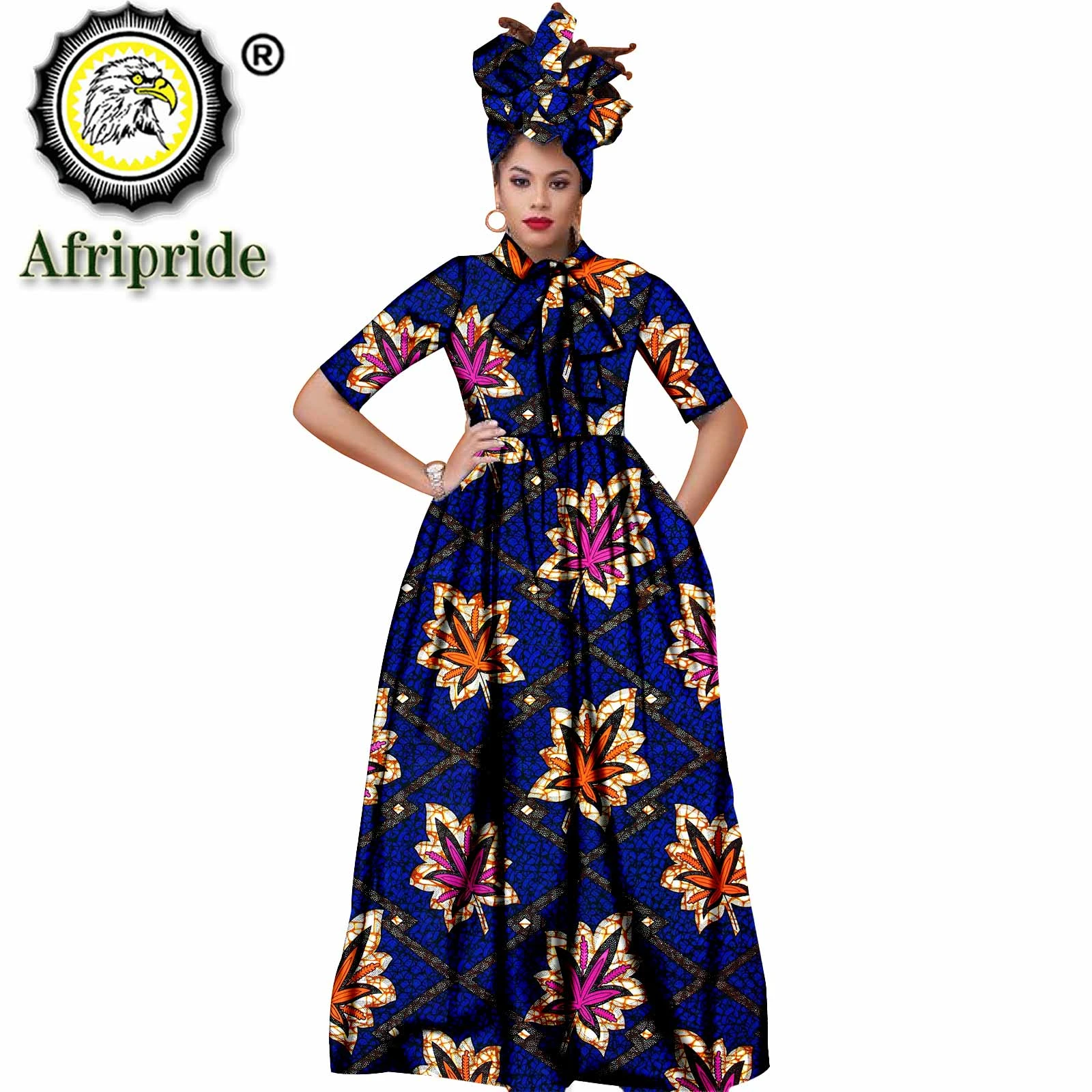 Women Maxi Dress African Ankara Print ...