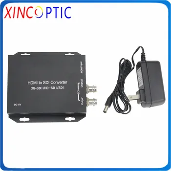 

HDMI to SDI Video Converter with Power Mini 3GHD-SDI Video Micro Converter Adapter with Audio Auto Format Detection for Camera