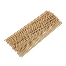 Кемпинг деревянный цвет бамбука барбекю шампуры для барбекю Shish палочки для кебаба 95 шт