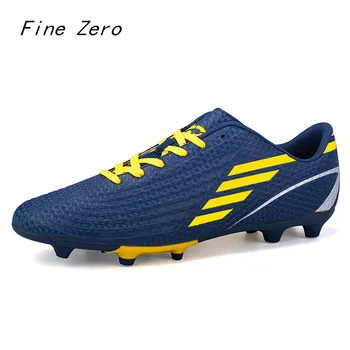 

2019 New Man Boy Kids Soccer Cleats Turf Training Football Shoes Chuteira Futebol Long Spikes High Quality Non-slip Sneakers Men
