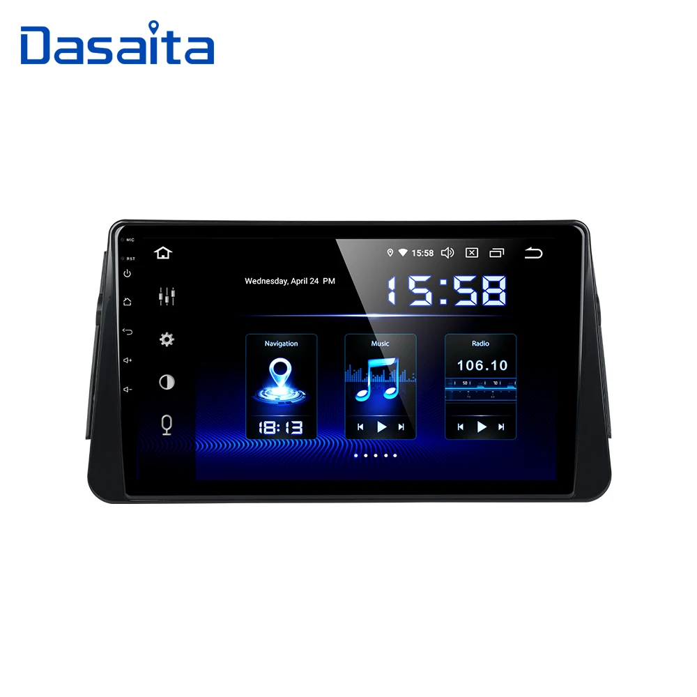Dasaita Android 10 0 автомобиль радио для Nissan ногами Micra 2014 2015 2016 2017 Autoandroid мультимедийный