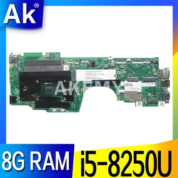 شراءلينوفو ثينك باد اليوغا X380 اللوحة الأم لأجهزة الكمبيوتر المحمول 02DA004 مع وحدة المعالجة المركزية I5-8250U 8G RAM DDR3 DTZS1 LA-F421P X380 اليوغا اللوحة الأم