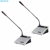 MiCWL 1 unité de contrôle 1 président 20 microphone de conférence sans fil système de micro de salle de réunion-prise en charge jusqu'à 300 micros 4
