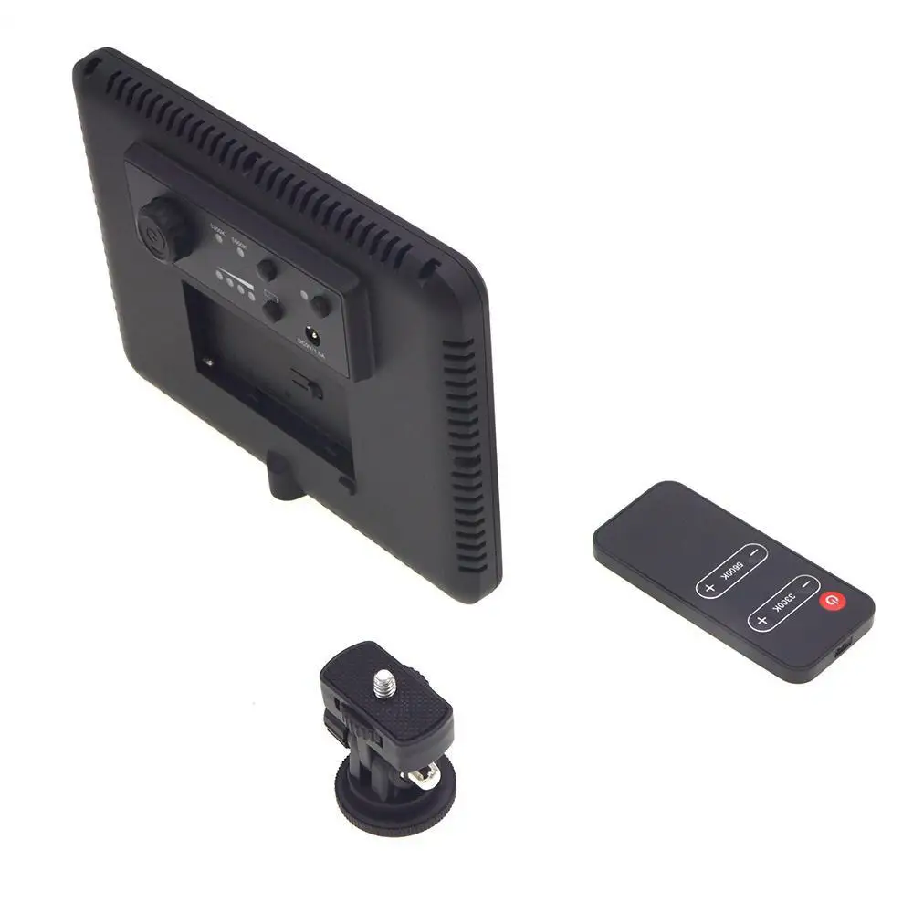 BEESCLOVER VELEDGE VLD-P116 Портативный 116 светодиоды для студийной фото-светильник с регулируемой яркостью, Яркость заполнить светильник с пультом дистанционного управления Управление r60