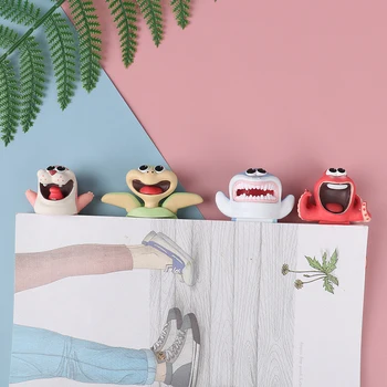 

Ocean Seris Animals Squashed Shark Octopus Turtle Bookmarks Funny DIY Decoration Book Mark Page Stationery Student Office Supply