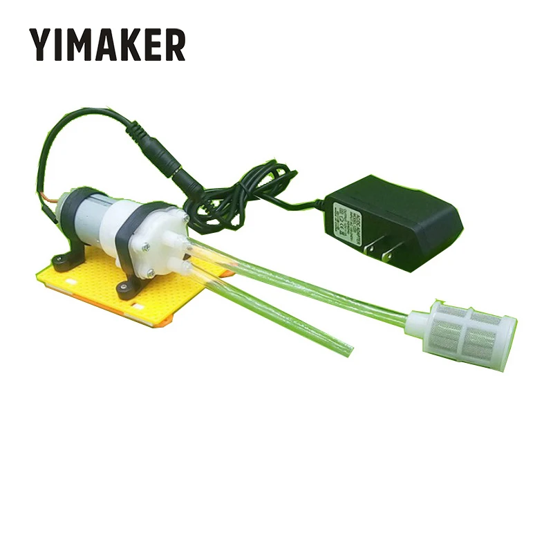 12V DC submersible pump micro pump 12V water pump black line useful set