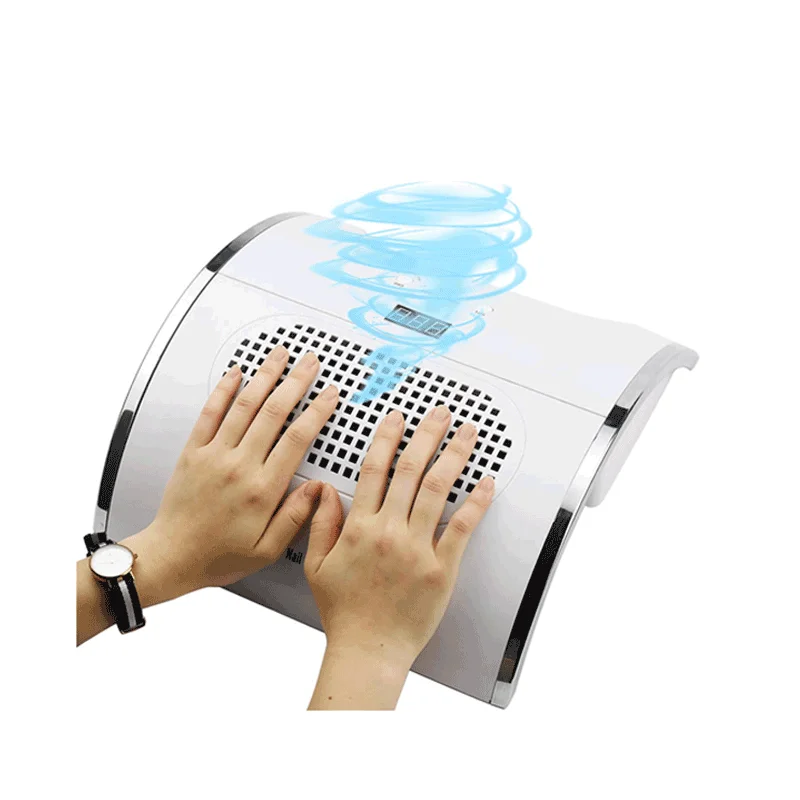 

2-in-1 Nail Lamp & Nail Vacuum Cleaner LED UV Lamp For Nail Dryer Curing All Gel Nail Polish Strong Suction Nail Dust collector