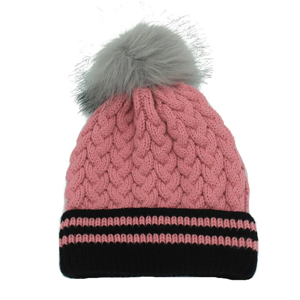 Новая мода унисекс Зимние шапки для мужчин и женщин Skullies Beanies шикарный вязаный мешковатая шапка