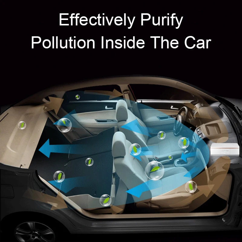 2 в 1 автомобильный очиститель воздуха для автомобильного салона смога формальдегида для удаления запаха автомобильный освежитель воздуха Авто ионизатор воздуха аксессуары