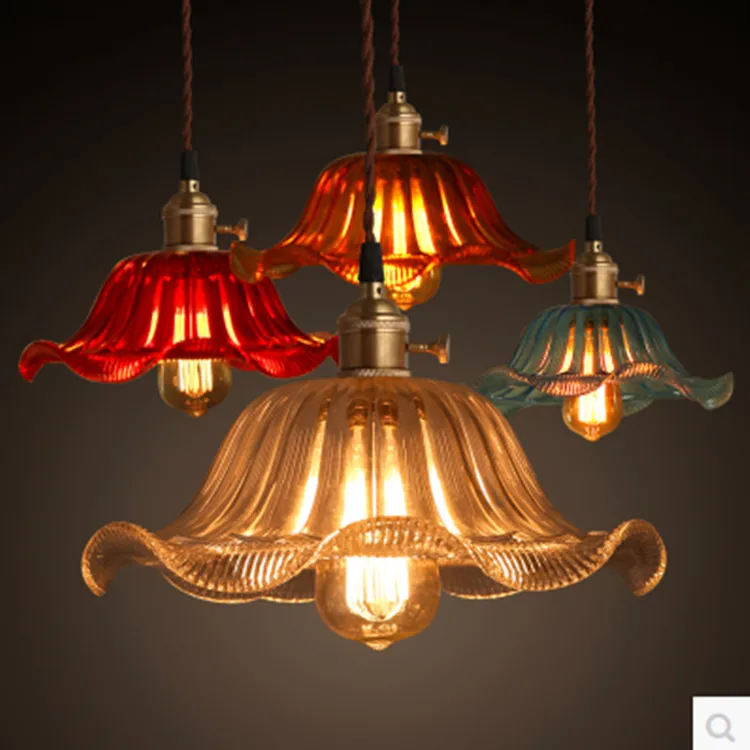 

Retro Cool Nostalgia the Republic of China Old Shanghai Diffuse Coffee Single Headlights Restaurant Bar Counter Glass Lampshade