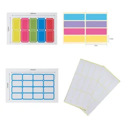 Budget Binder Diy Color Laber Stiker Notebook Decration For Kids Scrapbooking-School Office Business Stationery Sticker