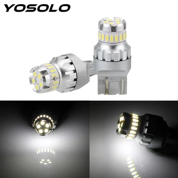 

12V 2pcs 1156 7443 3157/3156 T15 LED Light 6500K White Daytime Running Lights Super Bright DRL Car LED Bulbs 3030 4014 SMD