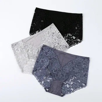 

Women Panties Sexy Cotton Underwear High Waist Lingerie Panties Spandex Lingerie Female Seamless Briefs Plus Size XL 2XL 3XL 4XL