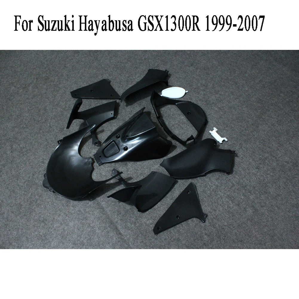 

Raw Inner Covers Black Fairing kit Little Picese Fit for SUZUKI Hayabusa GSX1300R 1999-2007