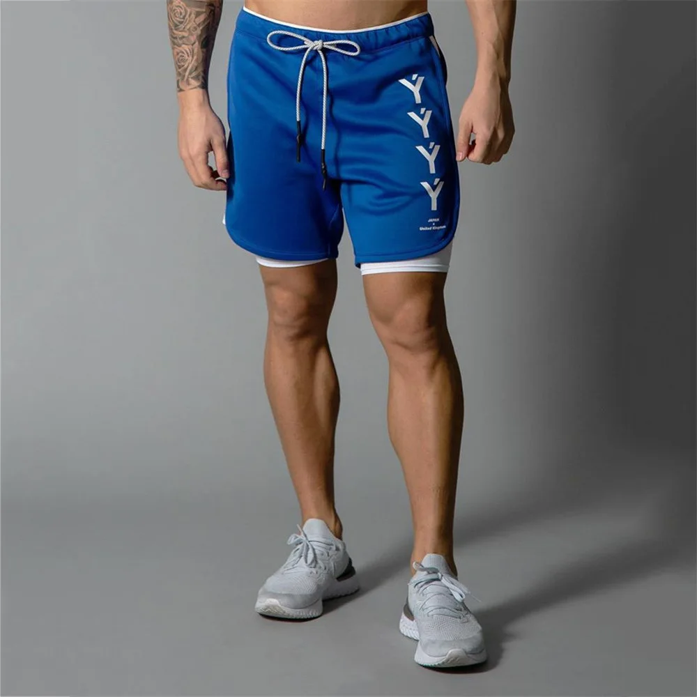 printed workout shorts